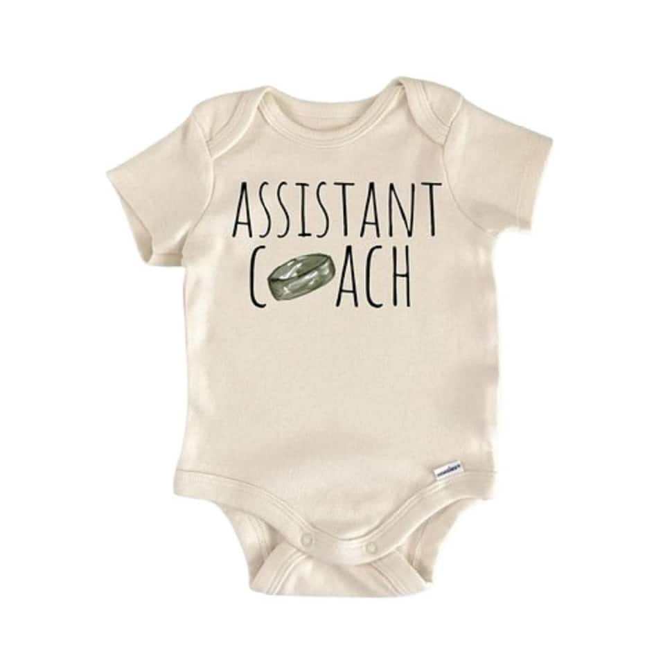Ice Hockey Sports - Baby Boy Girl Clothes Infant Bodysuit Funny Cute Newborn