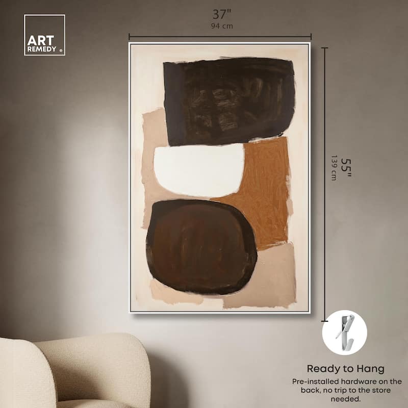 Asymmetrical Balance II Canvas by Art Remedy