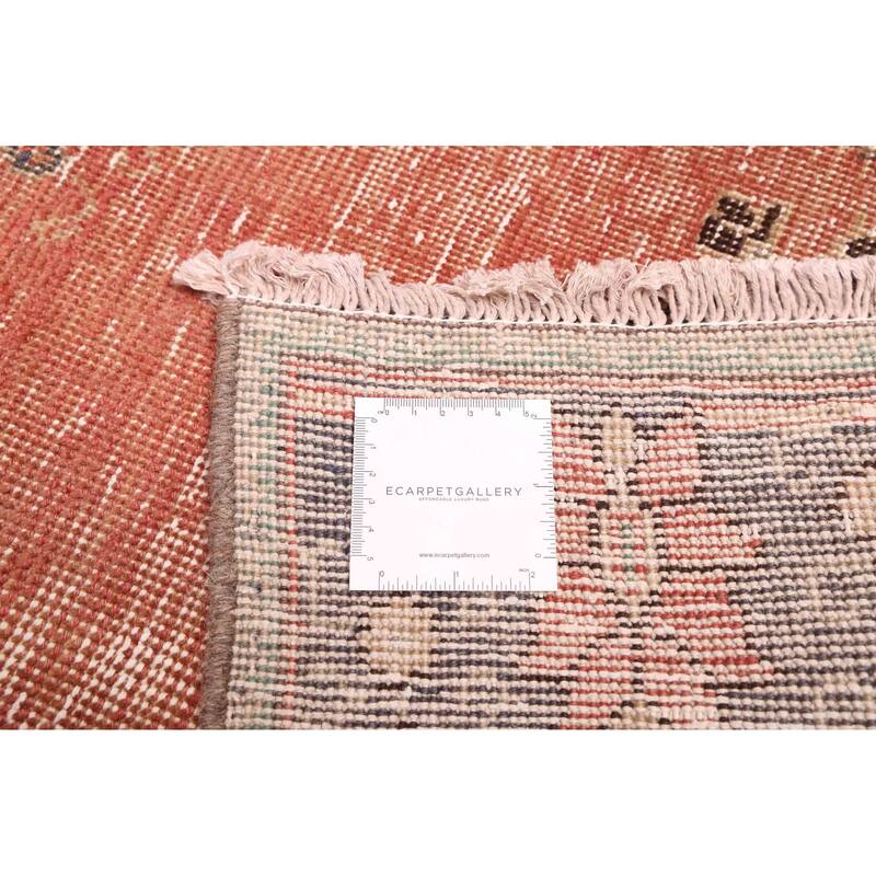 ECARPETGALLERY Hand-knotted Antalya Vintage Dark Copper Wool Rug - 5'9 x 8'9