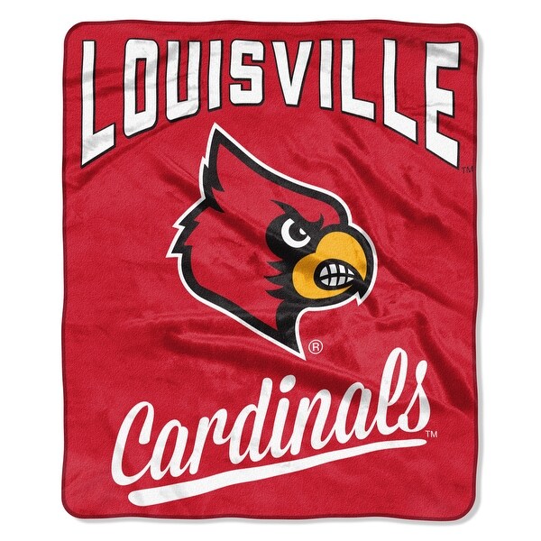 COL 205 Louisville Alumni Silk Touch Throw - Overstock - 33554475