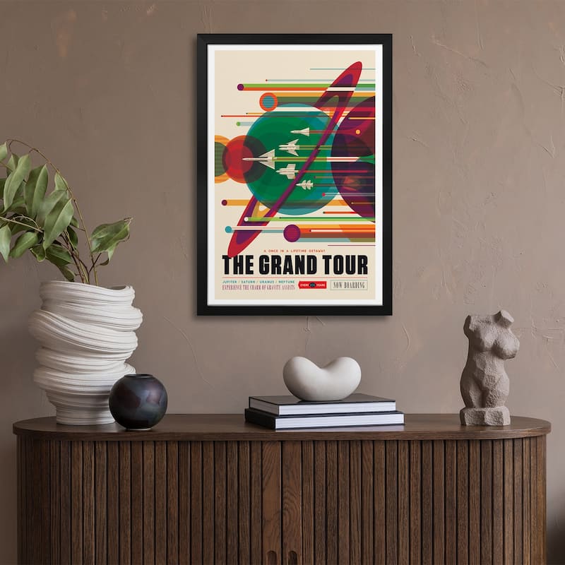 The Grand Tour Premium Framed Poster by NASA