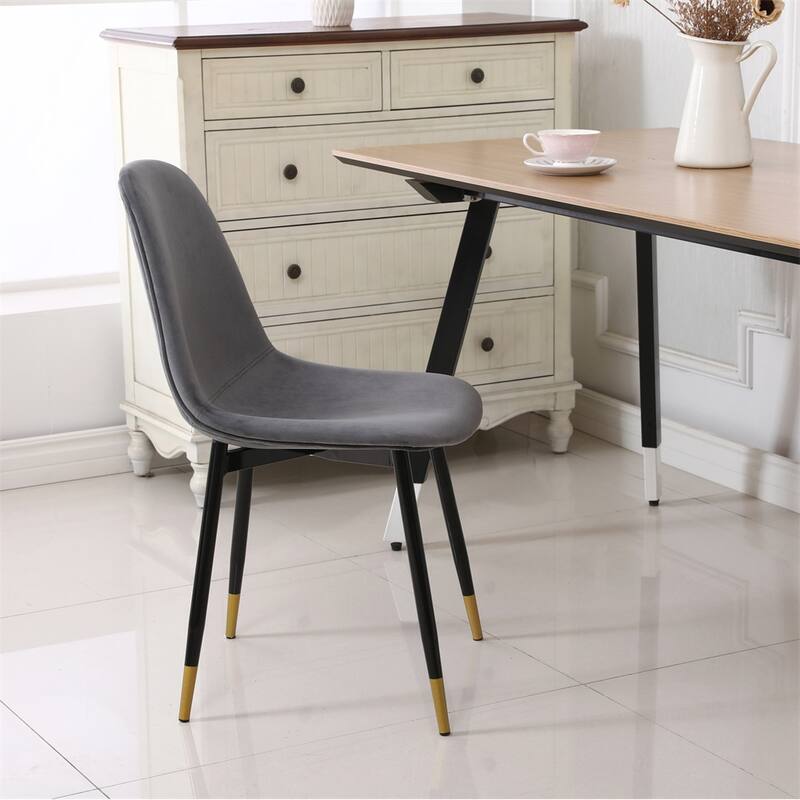 Contemporary Fabric Dining Chairs (Set of 4)