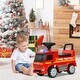 preview thumbnail 1 of 7, Licensed Mercedes Benz Sliding Ride On Push Car for 1-3 Years Toddlers - 24.5'' x 11.5'' x 17'' (L x W x H) Red