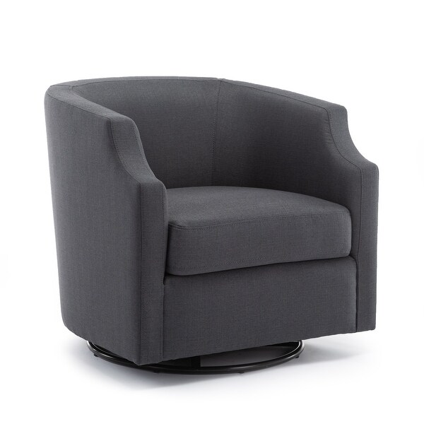 Cayden Swivel Glider Barrel Chair by Greyson Living On Sale Bed Bath Beyond 31493279