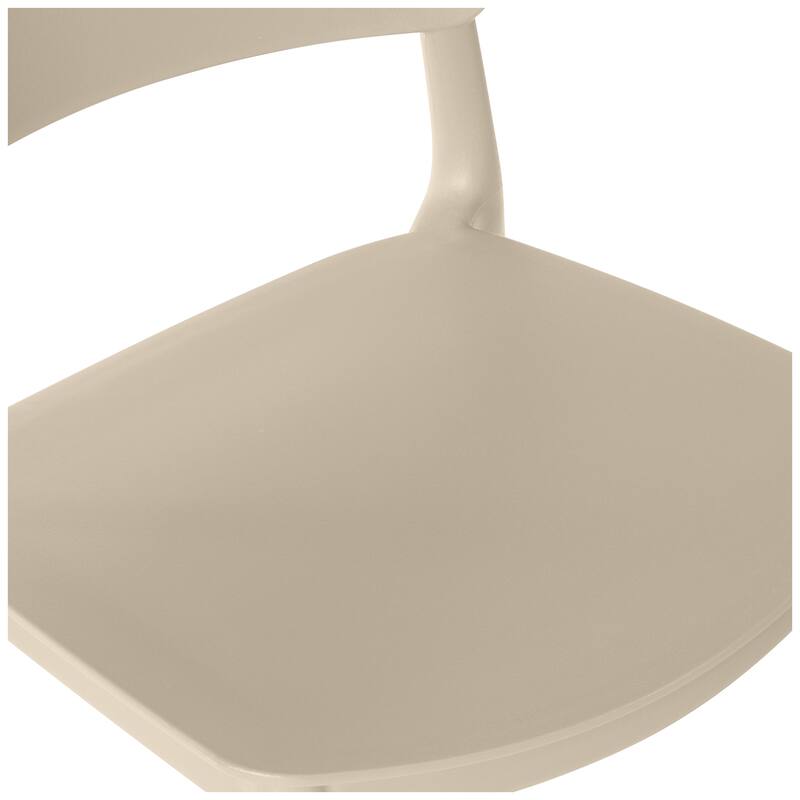 Frond and Form 29.5 Inch Outdoor Bar Stool (Set of 2)