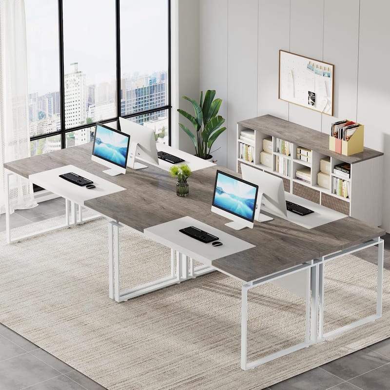 63" Modern Executive Desk/Table Home Office Computer/Writing Table with Sturdy Legs Workstation