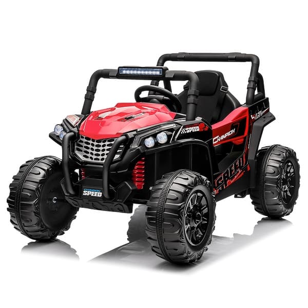 slide 2 of 28, 12V Kids Ride On Utv Truck Car w/Parent Remote Control Red