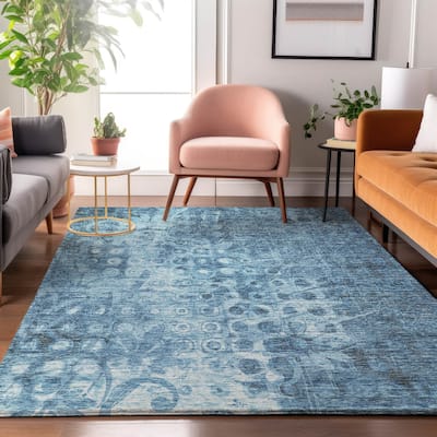 Premium Washable Super Soft Modern Impressions Mayfield Rug