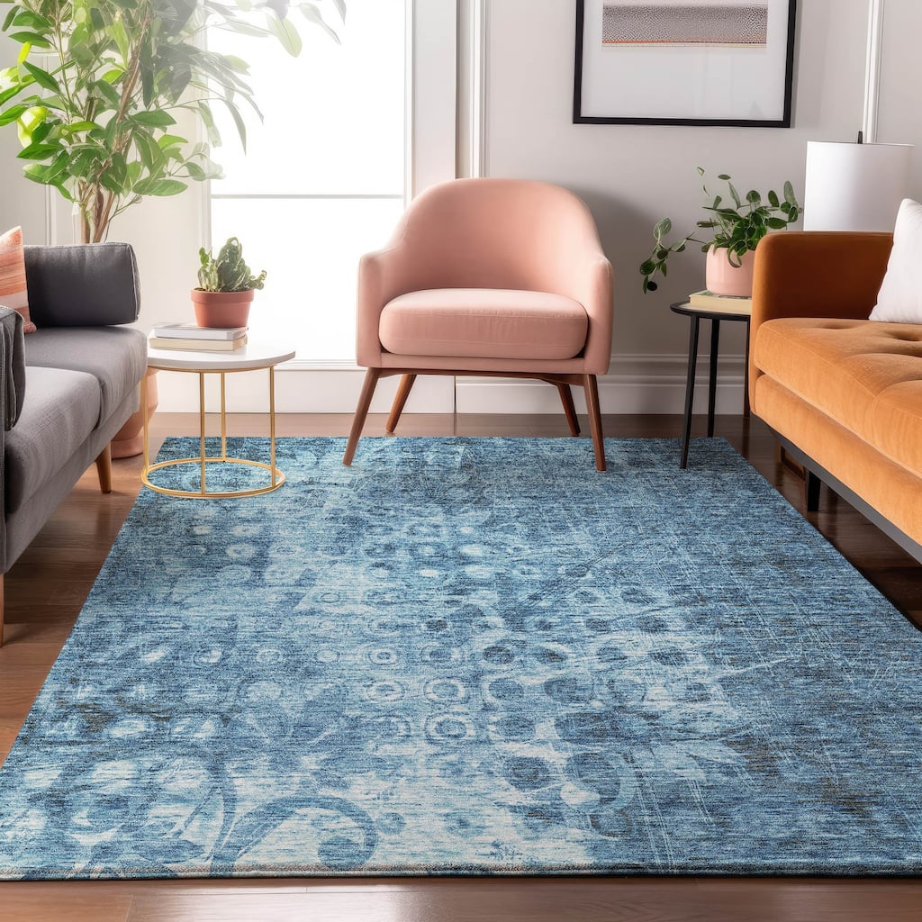 Premium Washable Super Soft Modern Impressions Mayfield Rug