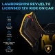 preview thumbnail 25 of 28, Qaba 12V Lamborghini Revuelto Ride On Car for Kids with Hydraulic Butterfly Doors, Remote, 3 Speeds, Music, Lights, Orange