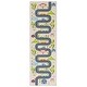 preview thumbnail 15 of 13, SAFAVIEH Kids Playhouse Machine Washable Slip Resistant Arendine Hopscotch Area Rug 2'2" x 6' Runner - Beige/Green