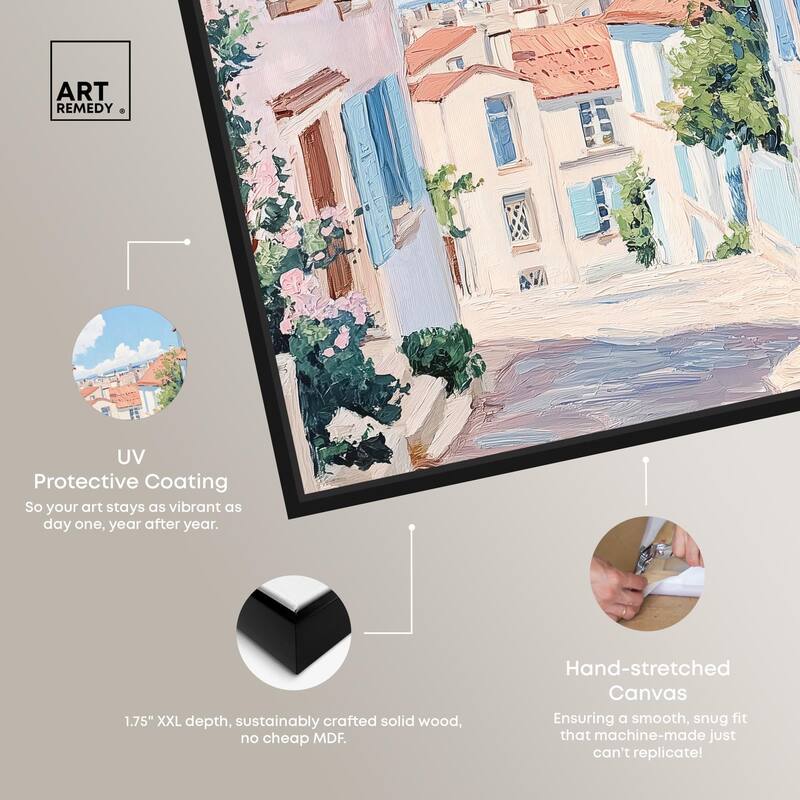 Cobblestone Dreams Canvas by Art Remedy