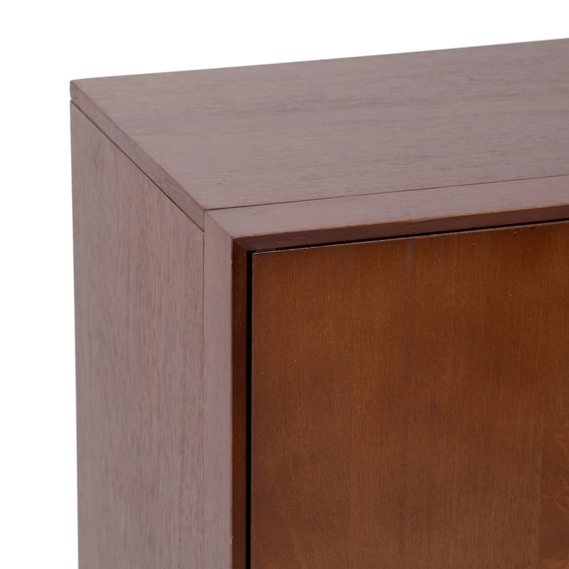 Kate and Laurel McCutcheon Floor Media Cabinet