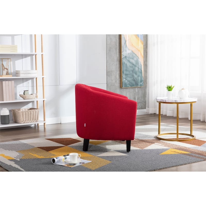 Club Chairs with nailheads and solid wood legs
