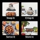 preview thumbnail 6 of 15, Ninja Crispi 4-in-1 Portable Glass Air Fryer Cooking System