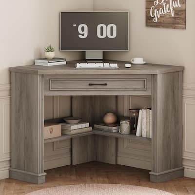 Small Corner Desk Triangle Computer Desk Corner Electric Standing Desk