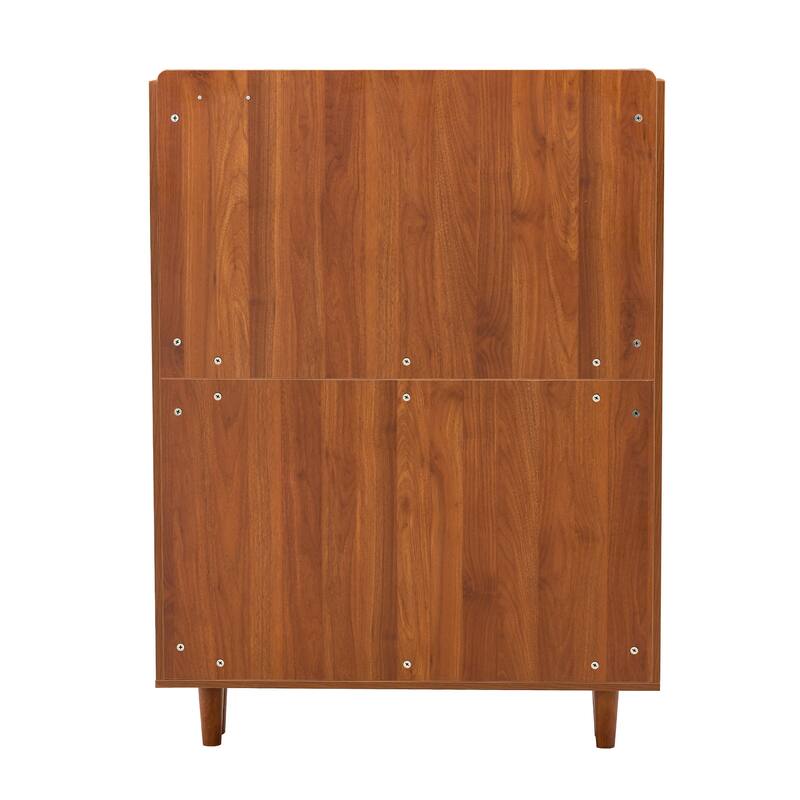 Rattan Shoe Storage Cabinet