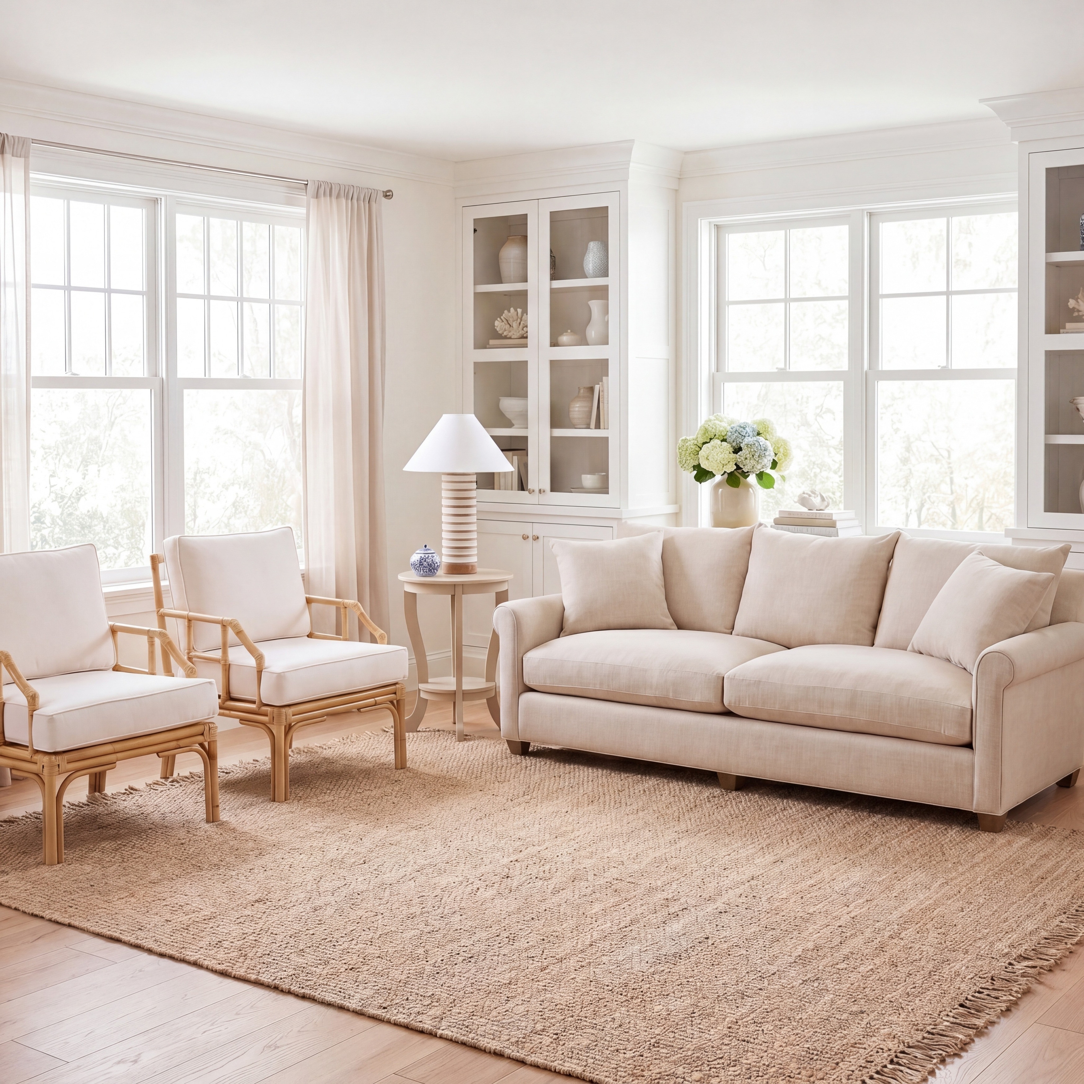 SAFAVIEH Handmade Natural Fiber Khloe Fringe Jute Rug