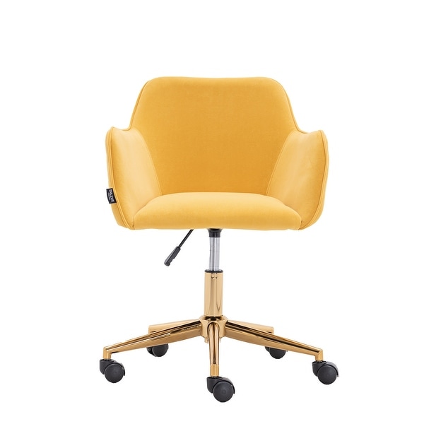 yellow desk stool