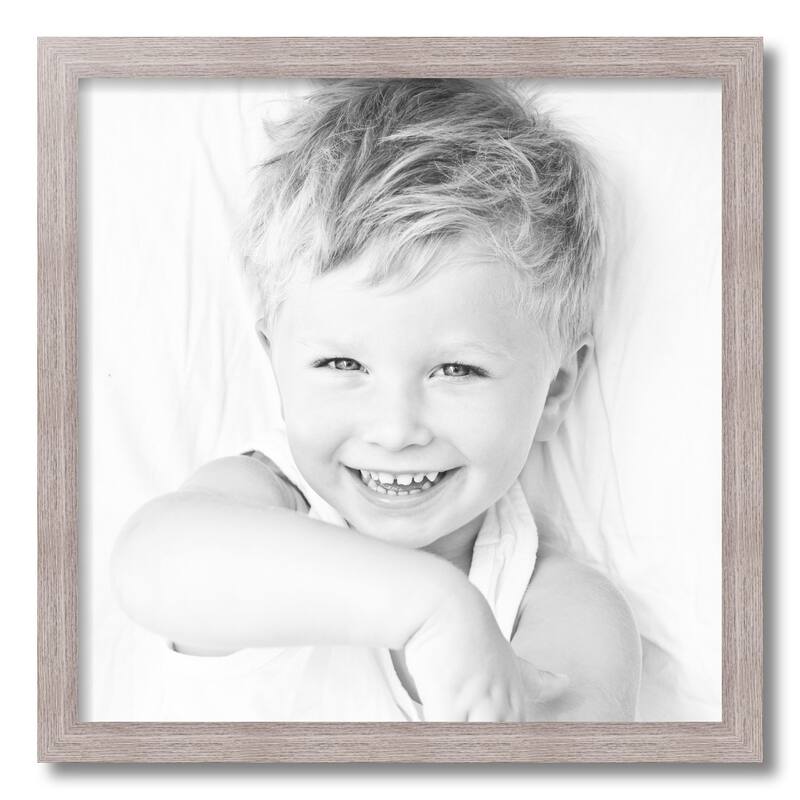 ArtToFrames Metro Modern 20x20 Inch Picture Frame, 1.25 Inch MDF Poster Frame Available in Multiple Colors (FRBW26-20x20)
