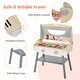 preview thumbnail 9 of 8, Kids Barbecue Grill Playset for Girls and Boys Aged 3+ - 25.5" x 14.5" x 32.5"
