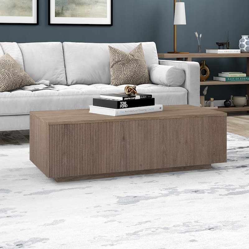 Reyes 48" Wide Rectangular Coffee Table