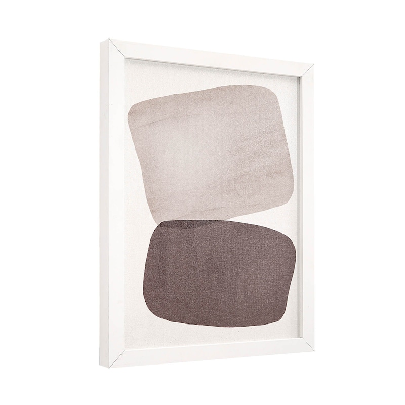 Renwil Priyanka Canvas 7-Piece Wall Art with White Frame