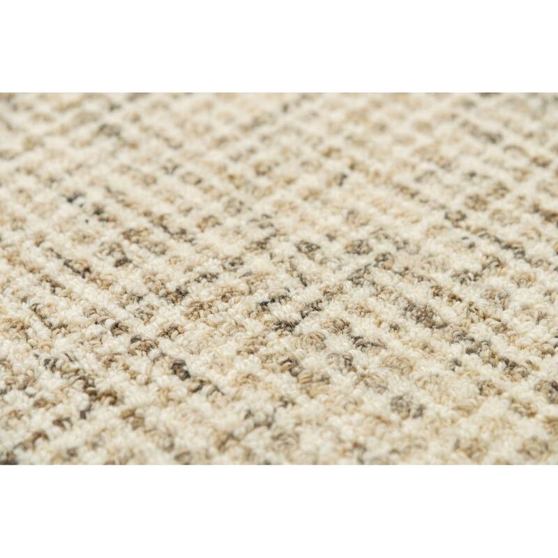 Alora Decor London Hand-tufted Tweed Wool Rug