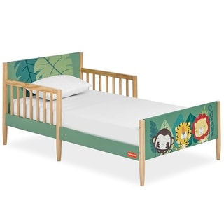 Fisher Price Fauna Collection Safari Dreams Toddler Bed by Dream On Me - Multi