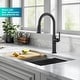 preview thumbnail 103 of 147, Kraus 2-Function 1-Handle 1-Hole Pulldown Sprayer Brass Kitchen Faucet