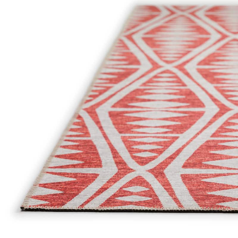 Indoor/ Outdoor Addison Yuma Southwest Tribal WashableArea Rug