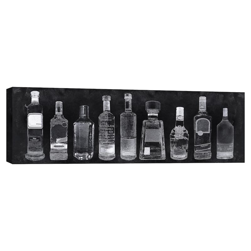 Bar Cart Canvas Art Print