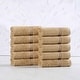 preview thumbnail 52 of 126, Superior Heritage Egyptian Cotton Absorbent Face Towel Set of 10 Toast