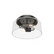preview thumbnail 4 of 5, Hunter Hartland 2-Light Flush Mount Ceiling Light, Damp Rated - Bathroom, Bedroom, Hallway - Farmhouse, Industrial