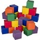 preview thumbnail 10 of 8, Gymax 24-Piece 8'' PU Foam Big Building Blocks Colorful Soft Blocks