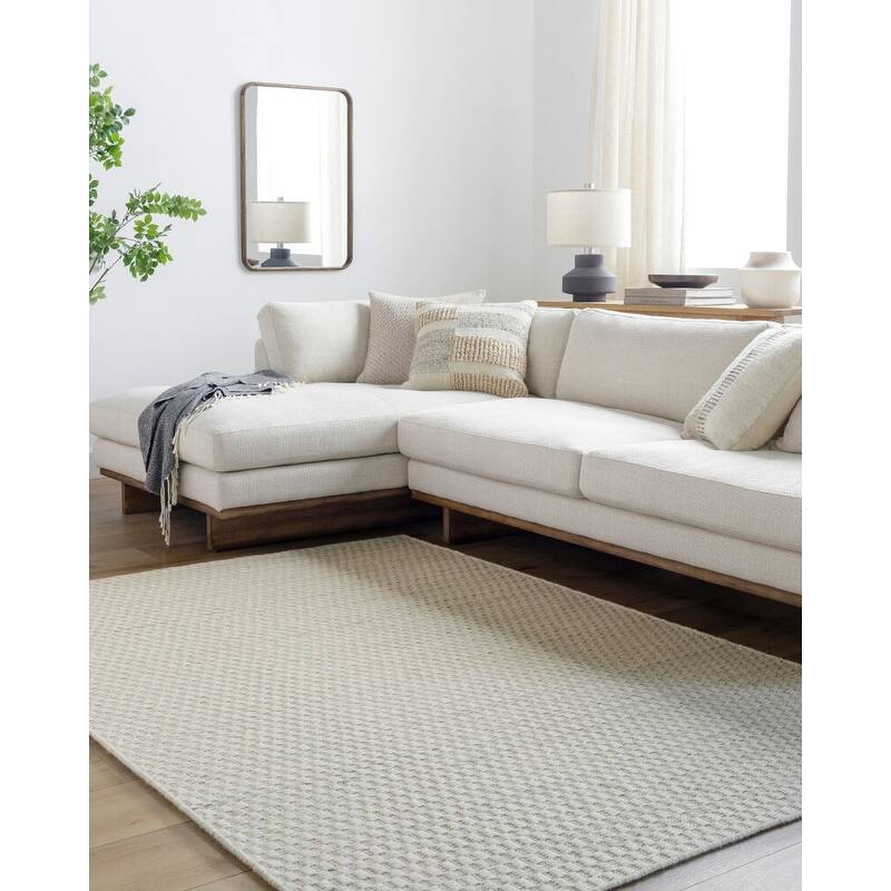 Livabliss Mardin Cottage Area Rug - 2'6" x 8' - Off-White