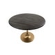 preview thumbnail 8 of 42, Carolina Living Alden Wood Top 36" Round Dining Table
