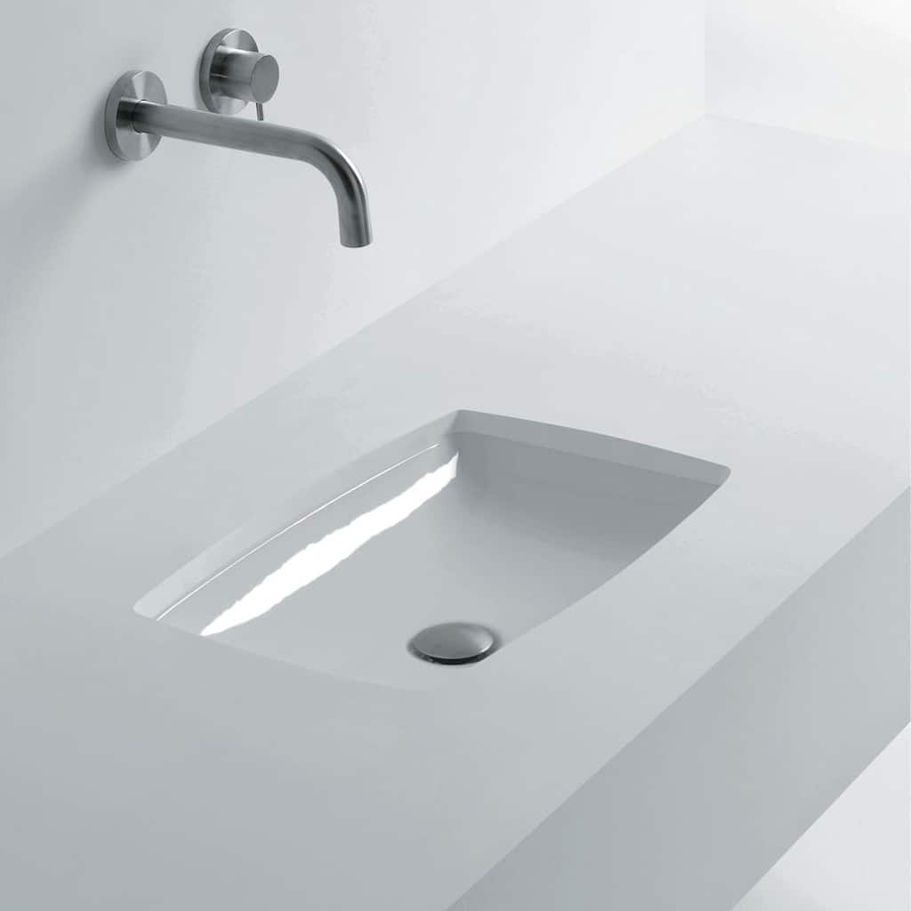 WS Bath Collections H10 19-7/10" Undermounted Bathroom Sink