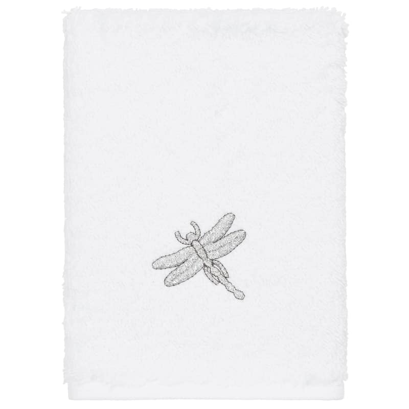 Authentic Hotel and Spa 100% Turkish Cotton Braelyn 3PC Embellished Towel Set