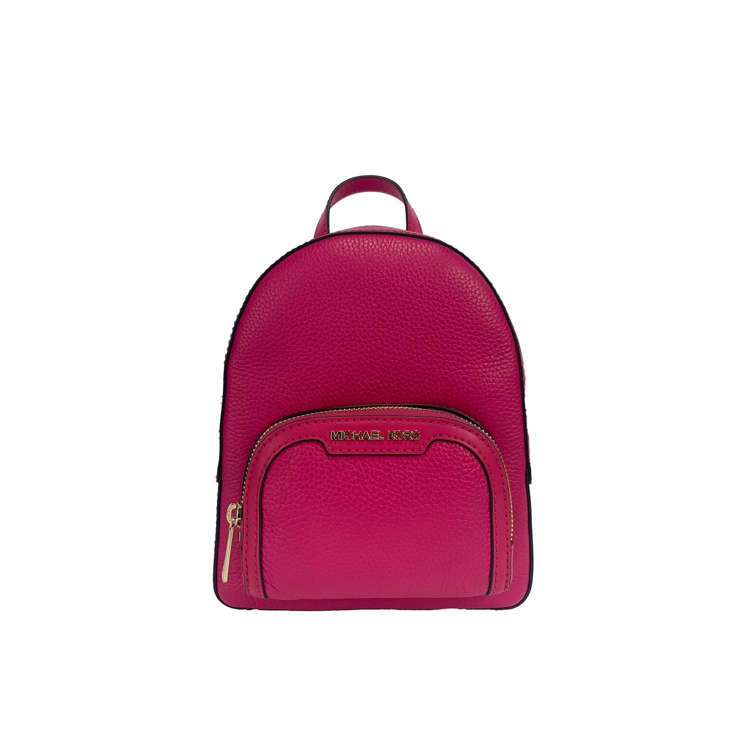 Michael Kors Jaycee Mini XS Pebbled Leather Zip Pocket Backpack
