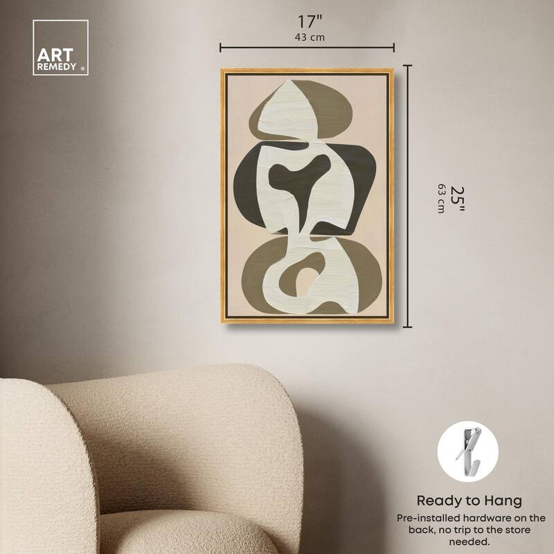 Shapes of Sage II Canvas by Art Remedy
