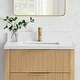preview thumbnail 98 of 98, Malaga Composite Stone Vanity Top with White Rectangular Sink