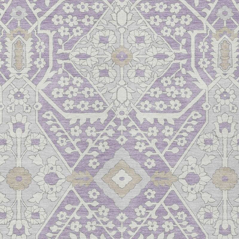 HomeRoots Floral Transitional Rectangle Outdoor Rug