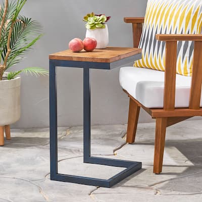 Christopher Knight Home Bayrain Medium Firwood Antique Accent Table