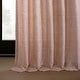 preview thumbnail 35 of 70, Exclusive Fabrics Raw Linen Weave Light Filtering Curtains for Bedroom & Living Room Curtains Pair - 2 Panel Drapes
