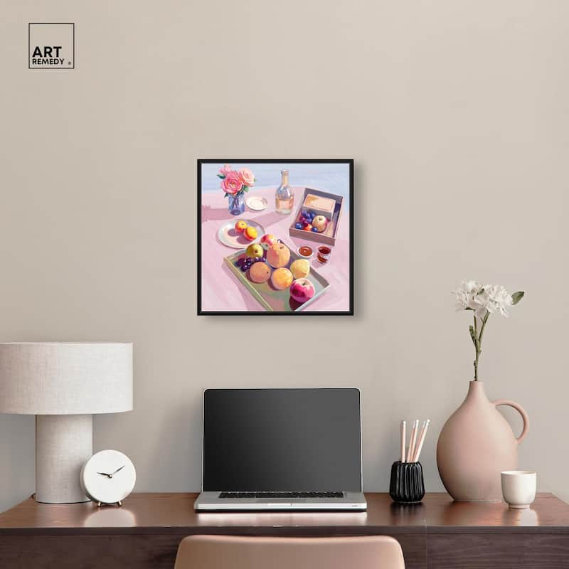 Fresh Fruits Canvas by Art Remedy