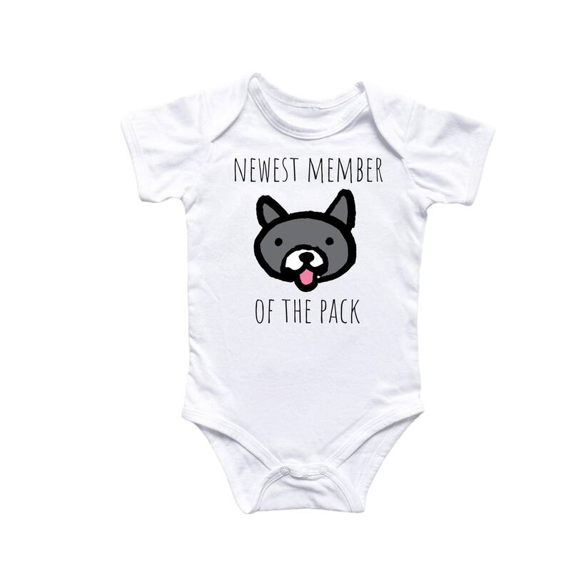 Wolf Wolfpack - Baby Boy Girl Clothes Infant Bodysuit Funny Cute Newborn - Pink - 0-3M