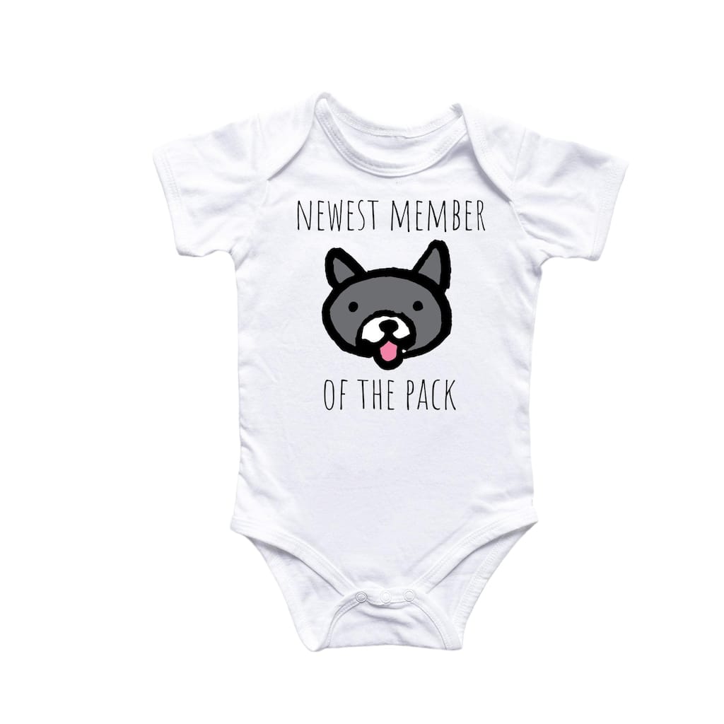 Wolf Wolfpack - Baby Boy Girl Clothes Infant Bodysuit Funny Cute Newborn