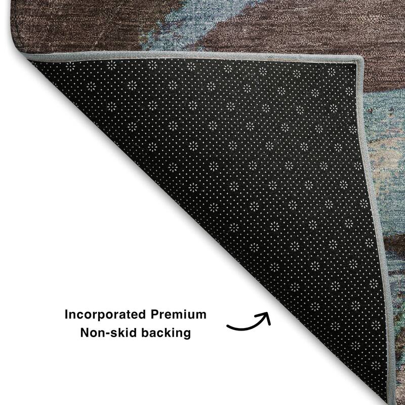Premium Washable Super Soft Abstract Mayfield Rug