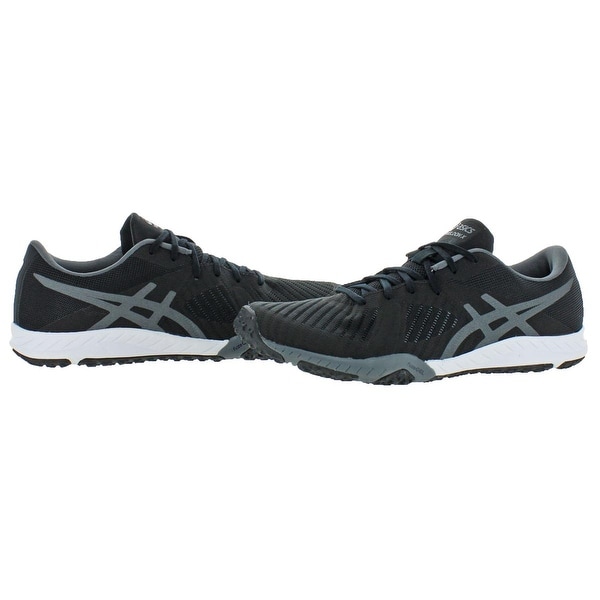 black asic womens shoes